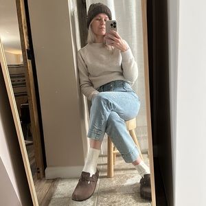 Everlane Renew Fleece Pullover Sweatshirt